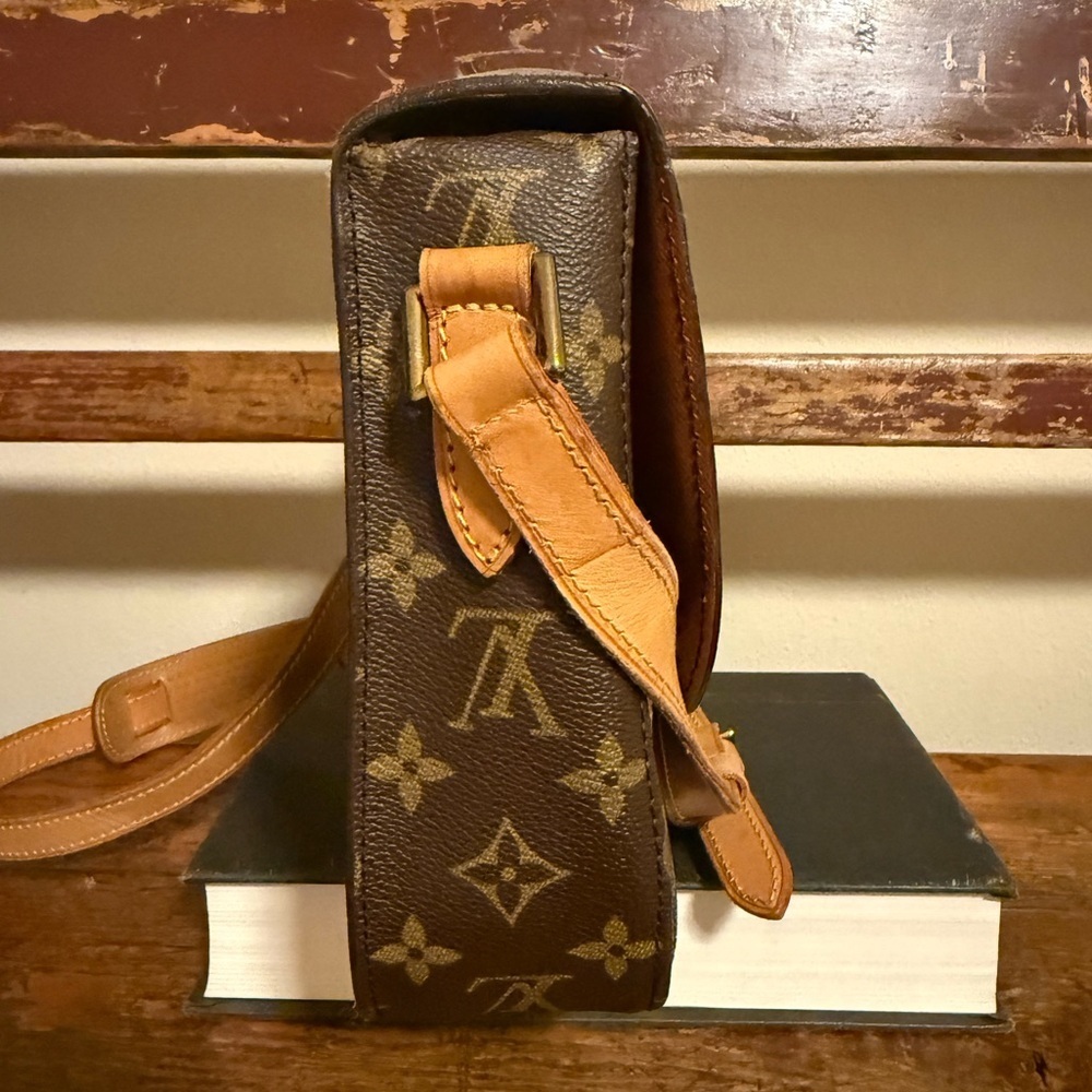 Louis Vuitton Monogram St. Cloud GM Crossbody Bag Purse Vintage LV Brown - Picture 6 of 16